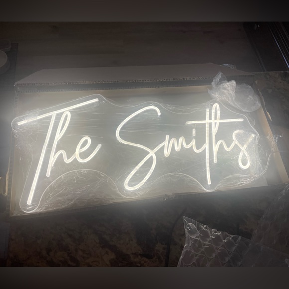 Custom Neon Signs,Large Led Neon Lights Personalised Sign  Led name sign